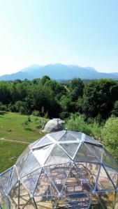 Vedere panoramică Munții Bucegi
